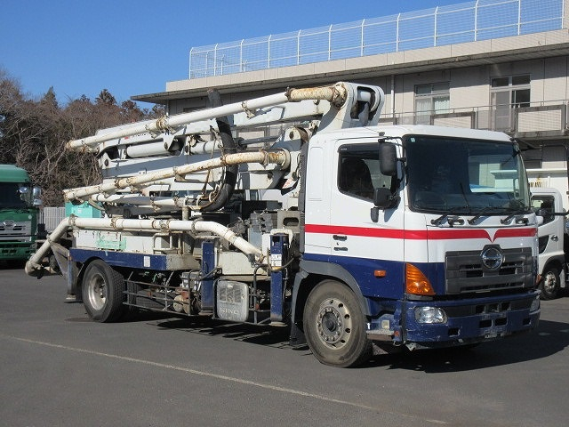 H24 日野 プロフィア 大型コンクリートポンプ ピストン式
