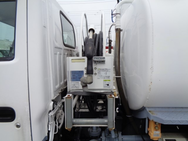 H26 いすゞエルフ 4KLタンクローリー(2室) Wホースリール