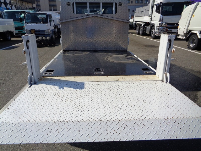 R4 三菱 キャンター 2t 平ボディ Wキャブ 垂直P/G付