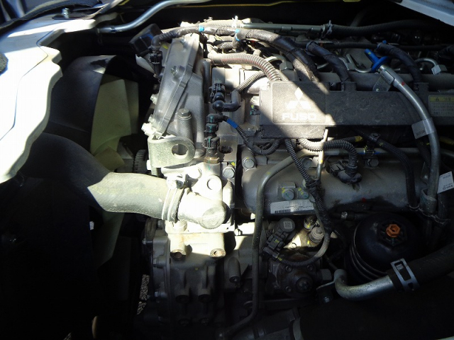 R4 三菱 キャンター 2t 平ボディ Wキャブ 垂直P/G付