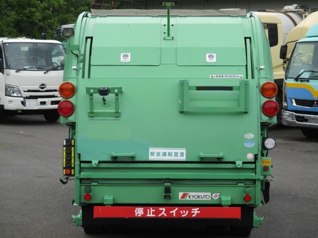 H28 いすゞエルフ 2tプレス式塵芥車 4.3立米