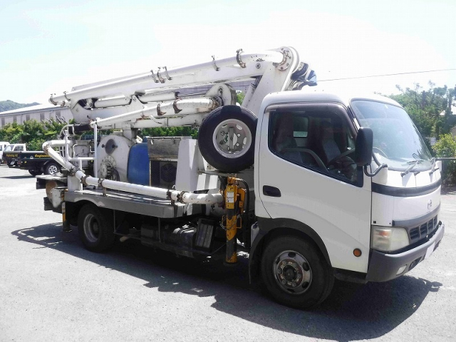 H14 日野 デュトロ 小型 コンクリートポンプ スクイーズ式