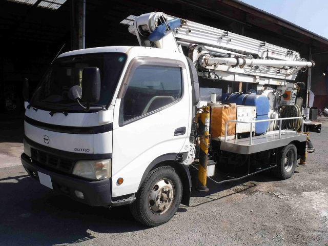 H14 日野 デュトロ 小型 コンクリートポンプ スクイーズ式