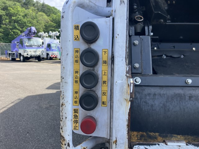 H29 三菱キャンター 3.5tプレス式塵芥車 高容積仕様 8.3立米