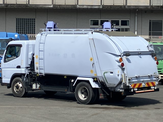 H29 三菱キャンター 3.5tプレス式塵芥車 高容積仕様 8.3立米