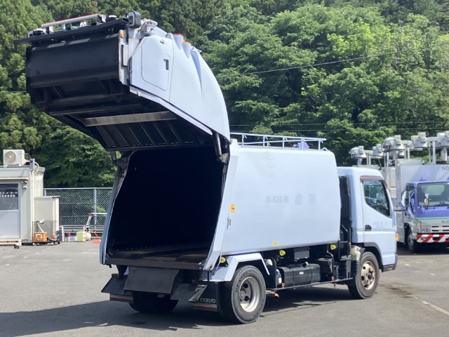 H29 三菱キャンター 3.5tプレス式塵芥車 高容積仕様 8.3立米