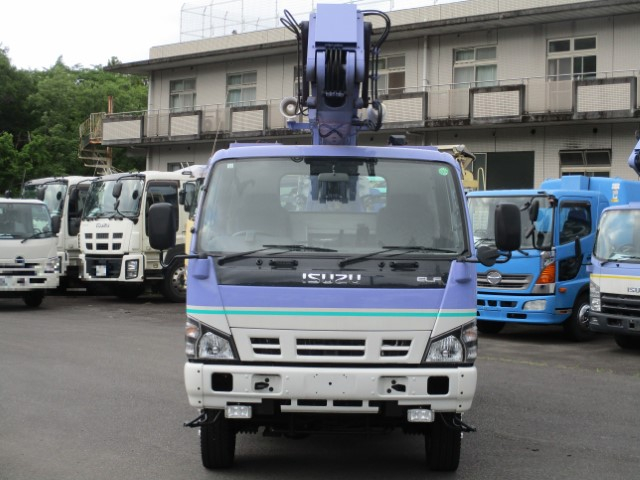 H18 いすゞエルフ タダノ ブーム式照明車