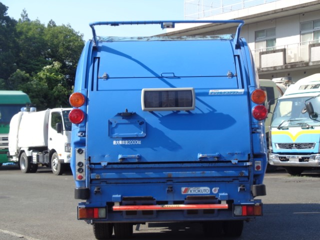 H27 日野デュトロ プレス式塵芥車 4.3立米 左スライドドア