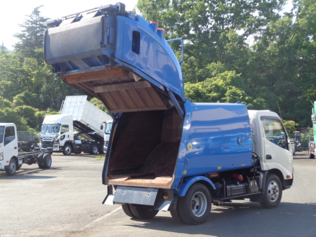 H27 日野デュトロ プレス式塵芥車 4.3立米 左スライドドア