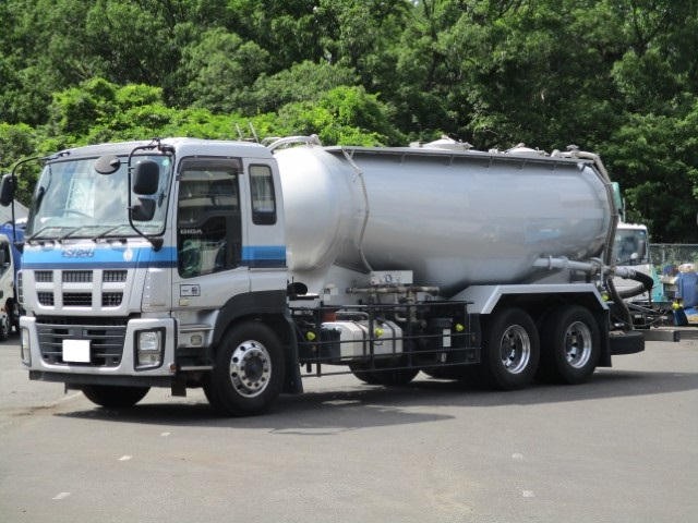 H26 いすゞギガ 新明和粉粒体運搬車 バラセメント 12.35立米