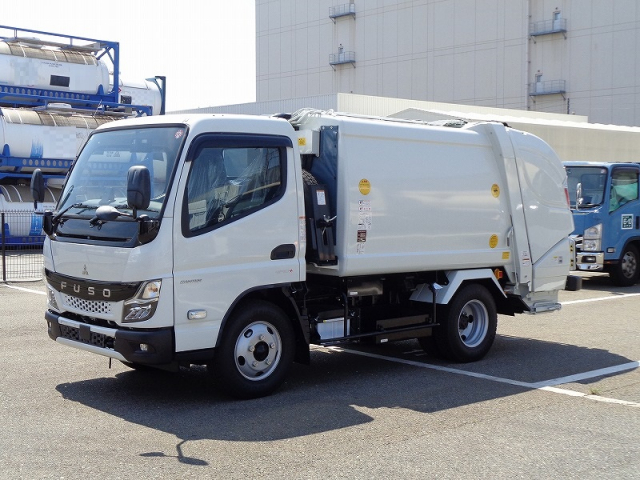 R5 三菱 キャンター 2tプレス式塵芥車4.3立米 *未使用車*