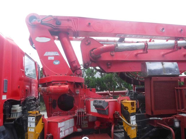 H21 日野 ピストン式コンクリートポンプ車