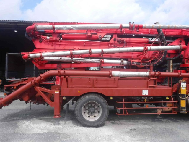 H21 日野 ピストン式コンクリートポンプ車