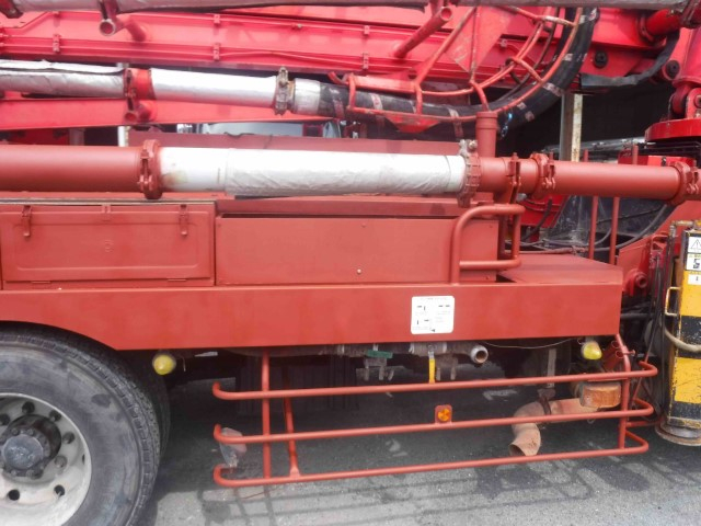 H21 日野 ピストン式コンクリートポンプ車