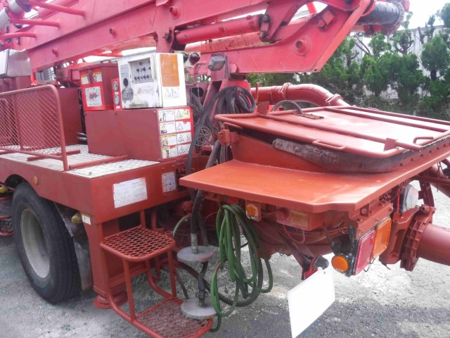 H21 日野 ピストン式コンクリートポンプ車