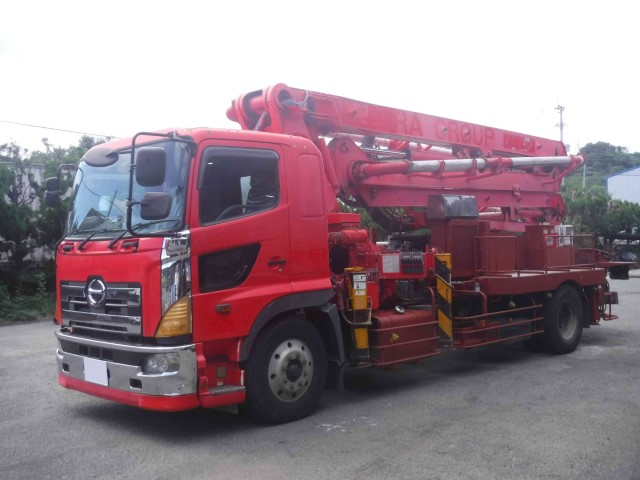 H21 日野 ピストン式コンクリートポンプ車