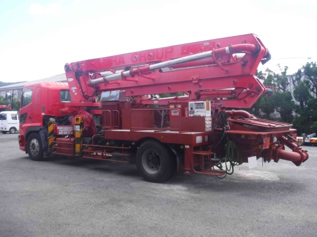 H21 日野 ピストン式コンクリートポンプ車