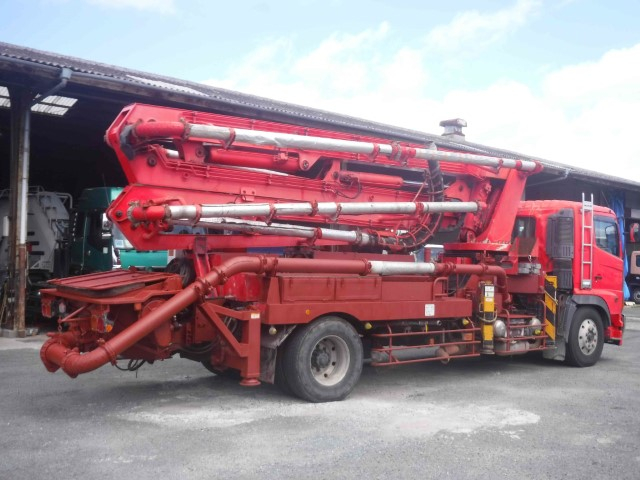 H21 日野 ピストン式コンクリートポンプ車