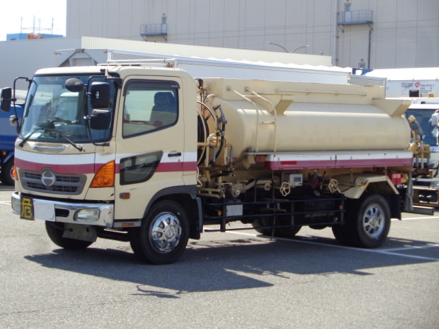 H21 日野レンジャー 新明和製6KLローリー 4室 消防検査付