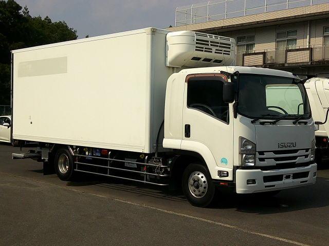 H27 いすゞフォワード 増トン冷凍車4列ジョロダー格納PG