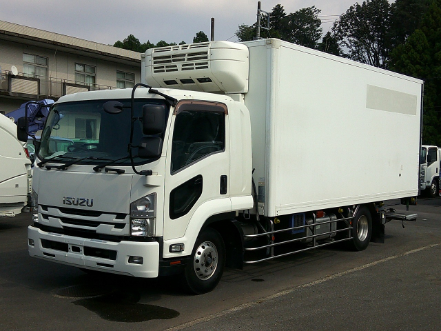 H27 いすゞフォワード 増トン冷凍車4列ジョロダー格納PG