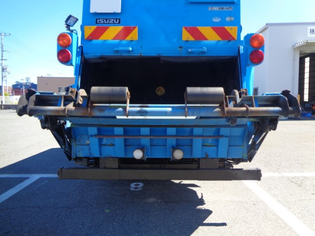H29 いすゞフォワード 回転式塵芥車8.0立米 反転装置付き