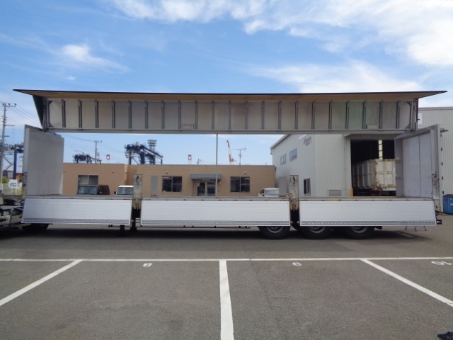 R2 トレクス製 3軸ウイングセミトレーラー リフトアクスル付