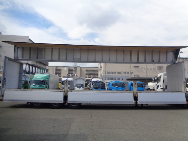 R2 トレクス製 3軸ウイングセミトレーラー リフトアクスル付