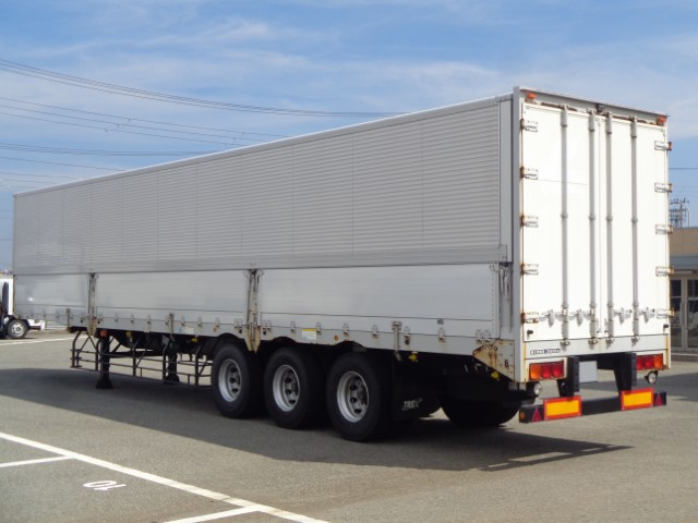 R2 トレクス製 3軸ウイングセミトレーラー リフトアクスル付