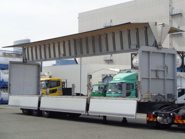 R2 トレクス製 3軸ウイングセミトレーラー リフトアクスル付