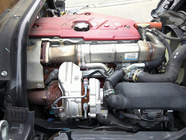 R4 日野 デュトロ 3t セミロング平ボディ