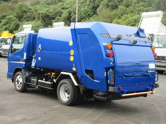 H29 三菱キャンター 回転式塵芥車 4.4立米