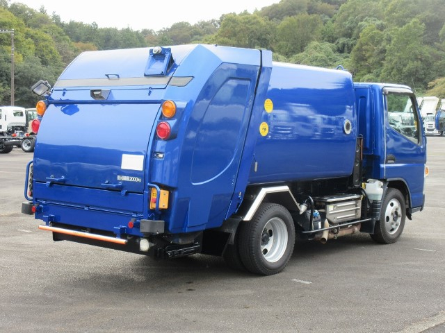 H29 三菱キャンター 回転式塵芥車 4.4立米
