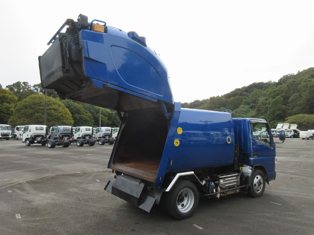 H29 三菱キャンター 回転式塵芥車 4.4立米